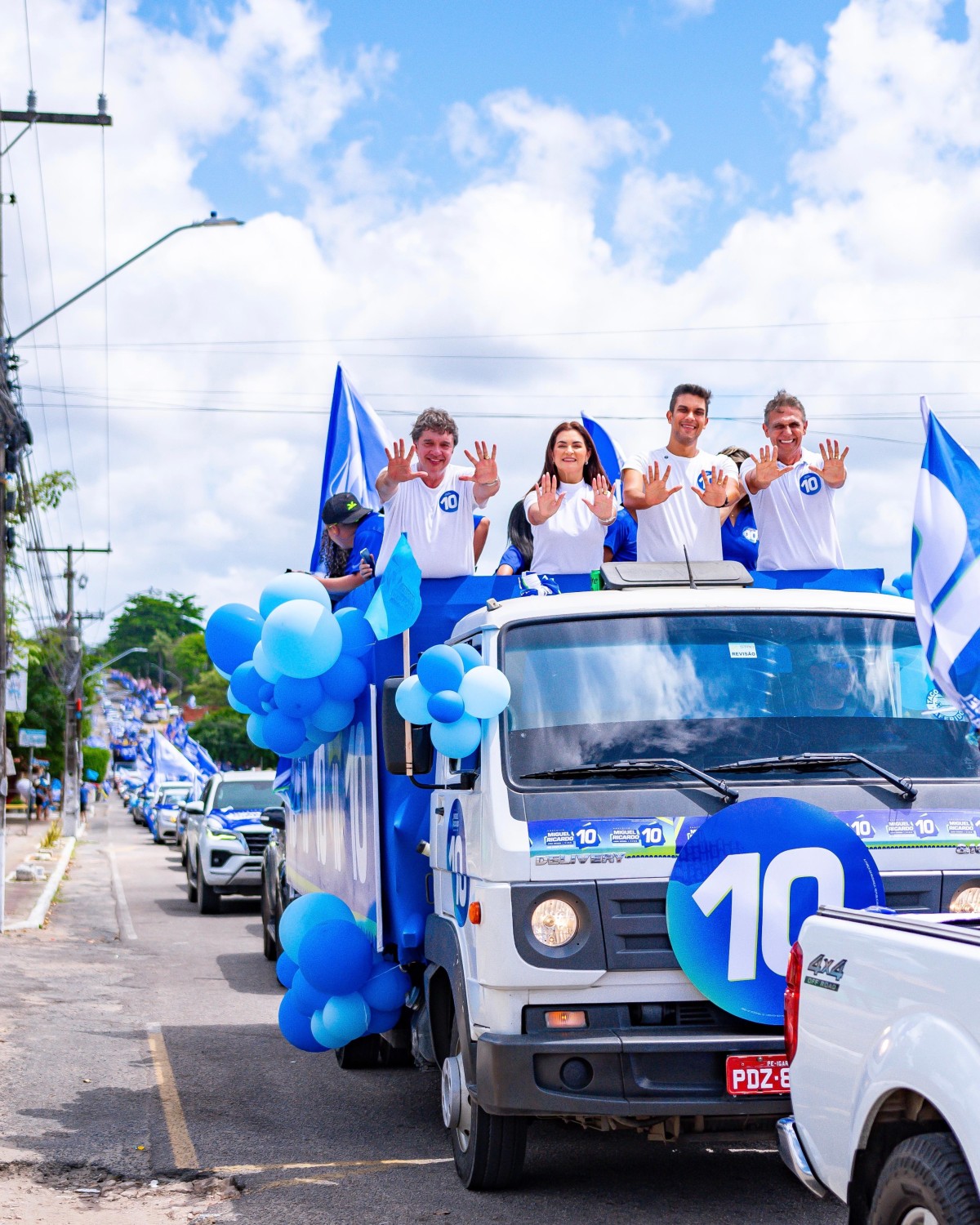 Miguel Ricardo realiza grande carreata em Igarassu