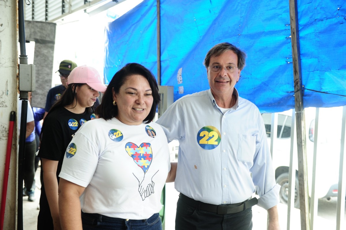 Gilson Machado e Leninha Dias reforçam apoio ao comércio local