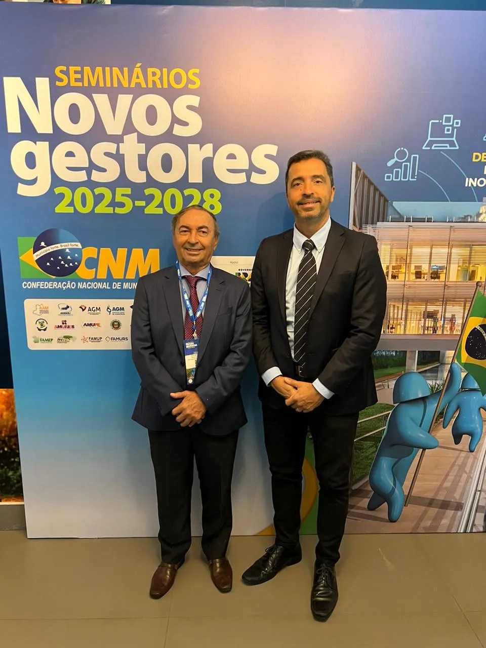 Prefeito Eleito de São José da Coroa Grande, participa do Seminário de Novos Gestores da CNM