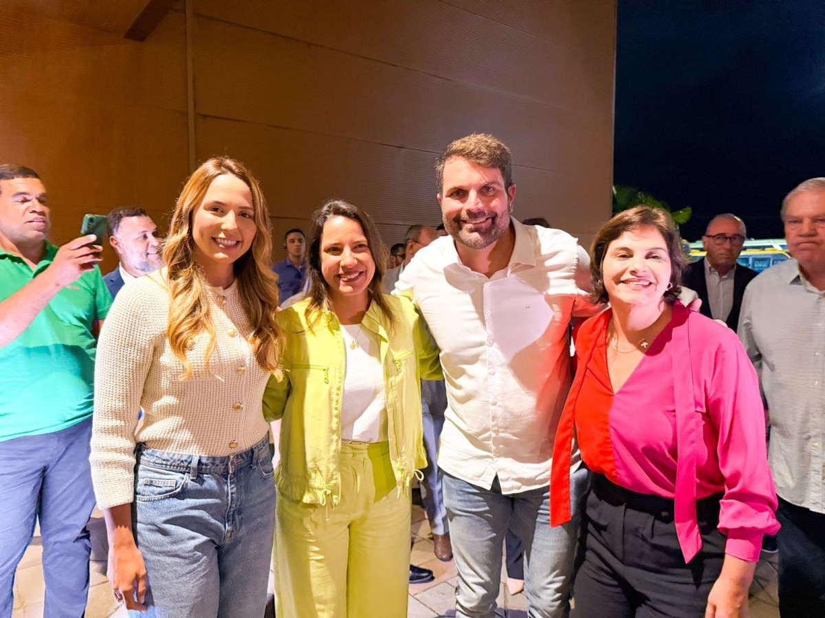 Deputado Gustavo Gouveia e prefeita Eduarda Gouveia participam, ao lado da governadora Raquel Lyra, da inauguração do Expresso Cidadão de Carpina