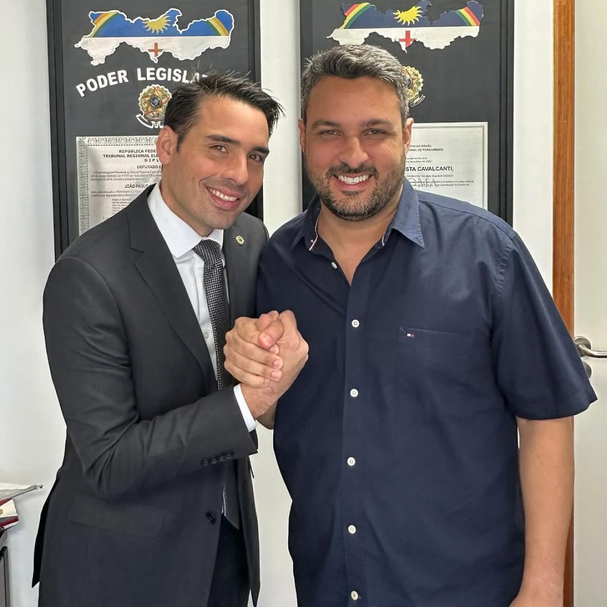 Igor Miranda, vice-prefeito de Vertentes, reafirma parceria com o deputado João Paulo Costa