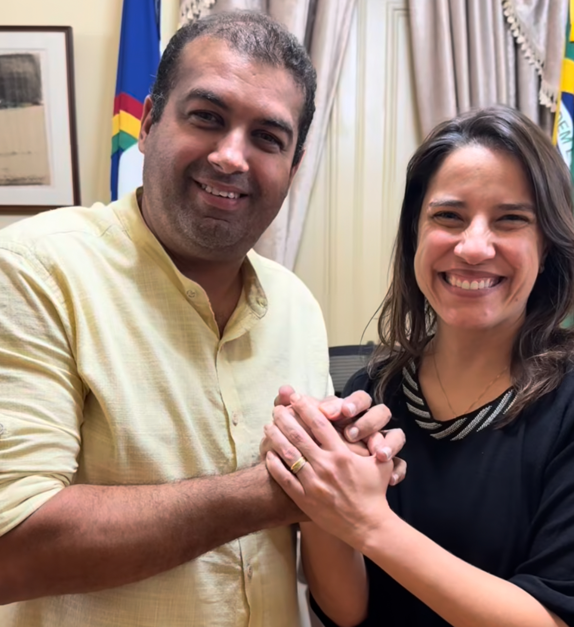 Éder Waltter anuncia novas conquistas para Vicência após reunião com a governadora Raquel Lyra