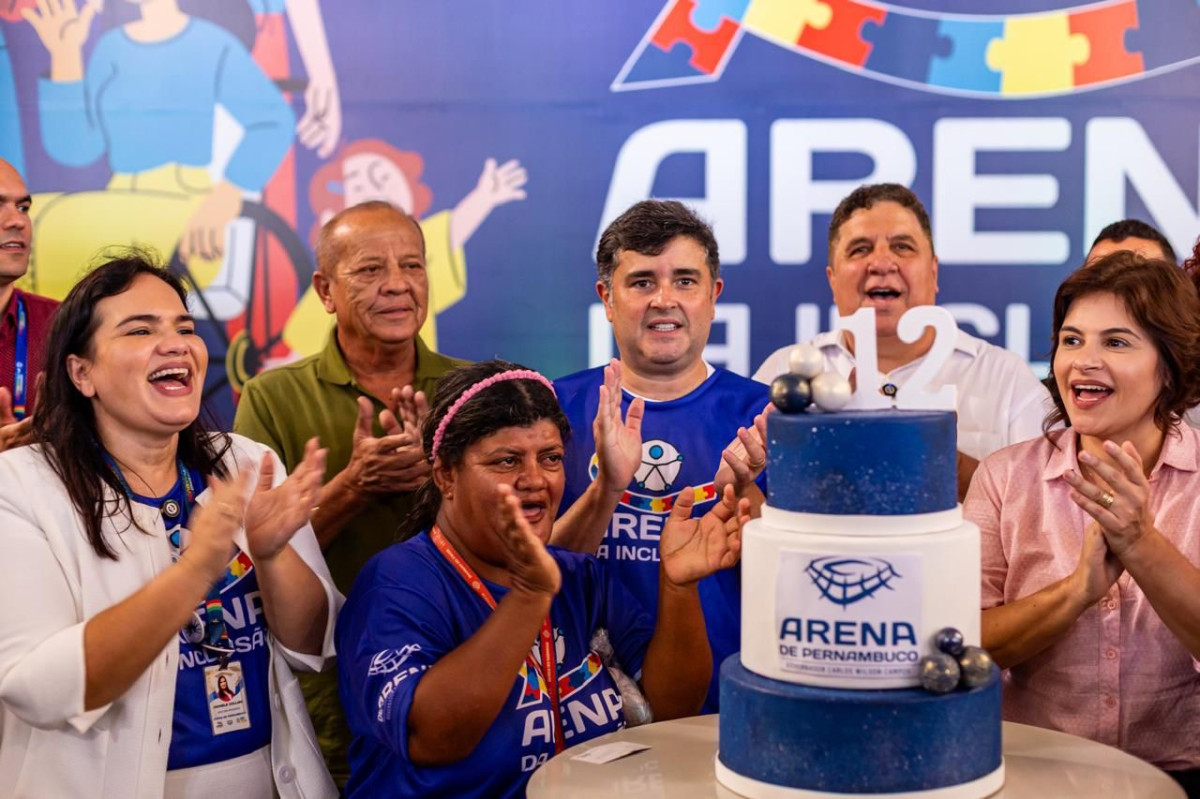 Michele Collins comemora sucesso no maior evento de cidadania e inclusão nos 12 anos da Arena de Pernambuco
