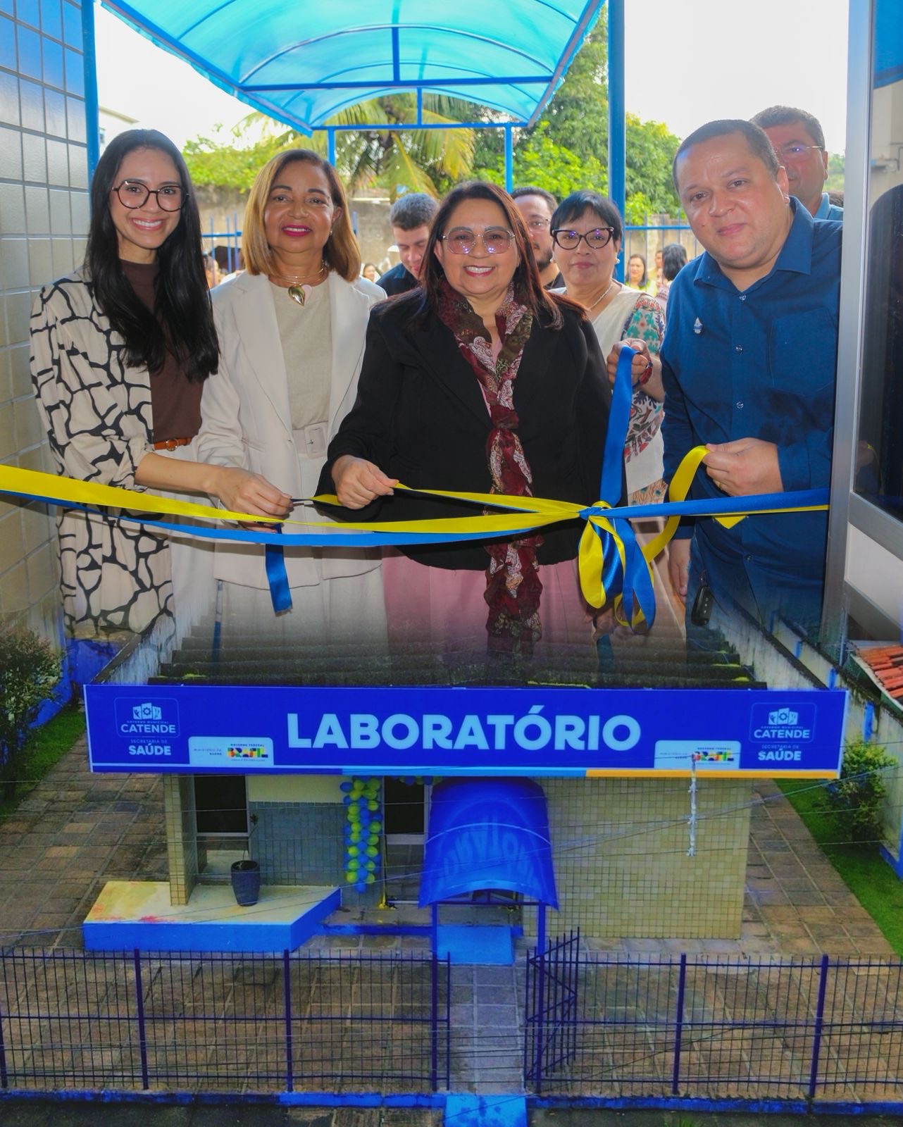 Dona Graça inicia semana da emancipação política de Catende,  com entrega da reforma e requalificação do Laboratório Municipal Macrina Cavalcante