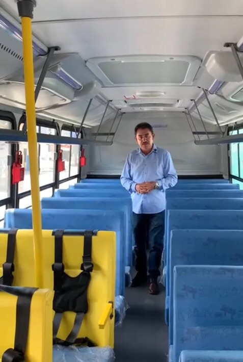 Em parceria com o Governo de Pernambuco, Lagoa do Ouro recebe ônibus escolares para alunos da rede municipal 