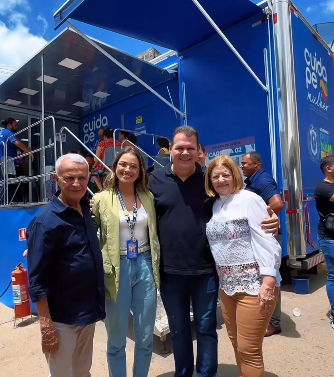 Prefeita Fátima Borba anuncia chegada da Carreta da Mulher em Cortês
