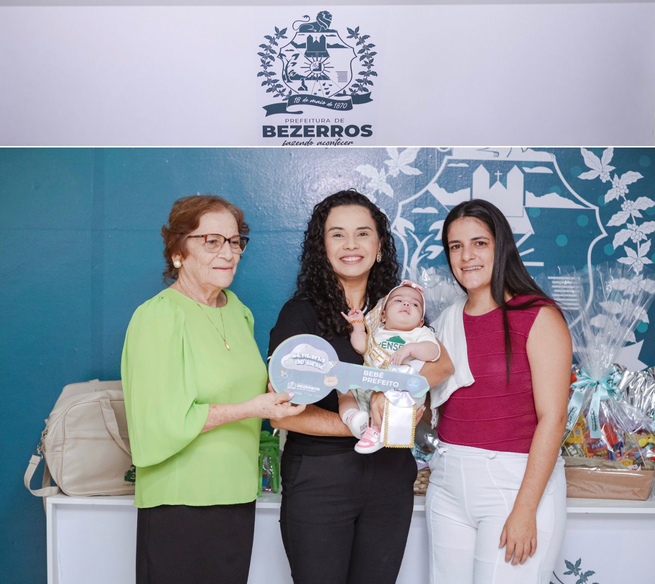 Prefeitura de Bezerros promove “Semana do bebê 2025” em alusão ao mês da infância 