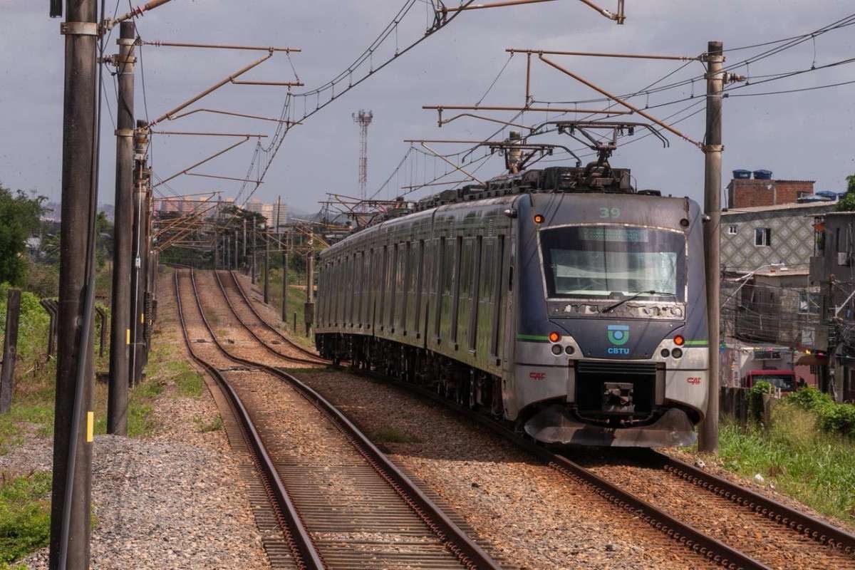 Ramal Cajueiro Seco/Cabo do Metrô do Recife será paralisado a partir da sexta (14); 10 mil passageiros serão afetados, diz CBTU