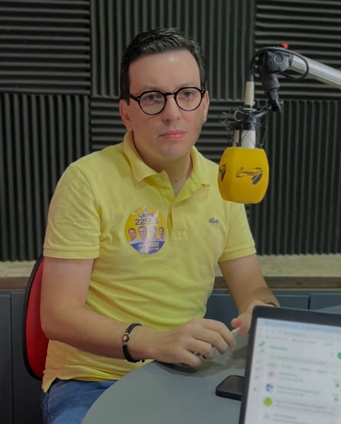 Raffiê volta a cobrar debate entre candidatos a deputado de Caruaru